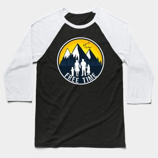 Hiking free time Baseball T-Shirt